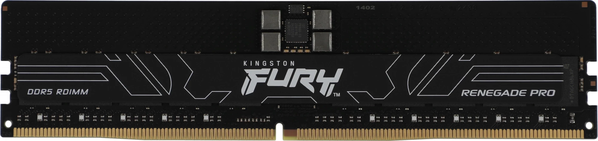 Память DDR5 32GB 6400MHz Kingston KF564R32RBE2-32 Fury Renegade Pro RTL PC5-51200 CL32 DIMM ECC 288-pin 1.4В kit dual rank Ret