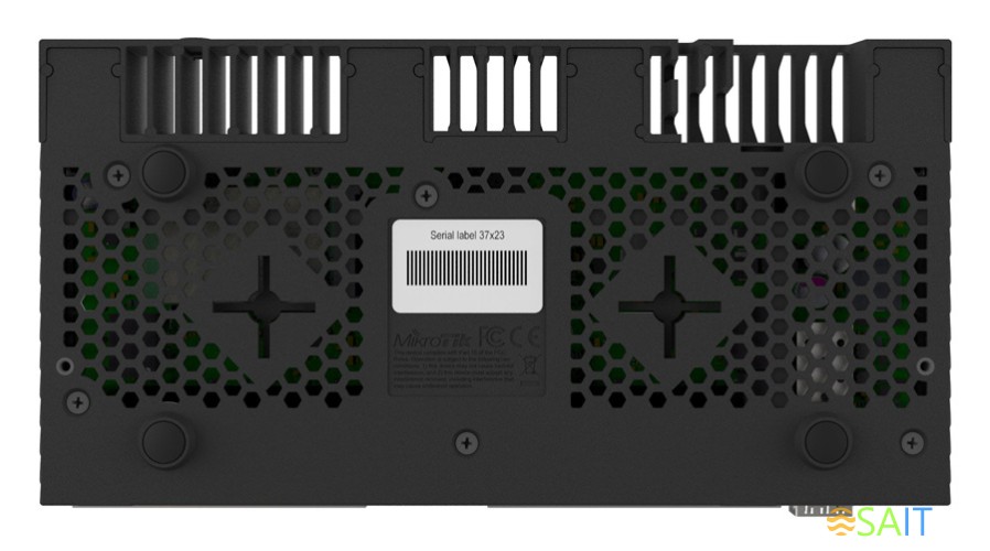 Роутер MikroTik RB4011iGS+RM 10/100/1000BASE-TX/SFP+ черный