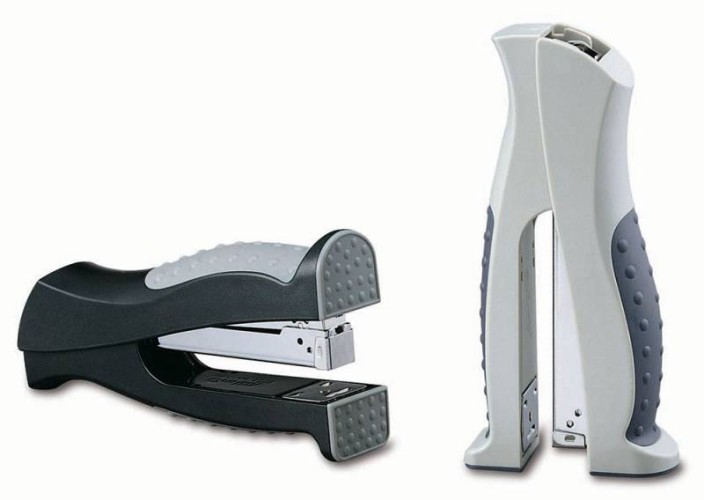 Степлер ручной Kw-Trio 05733 Full-strip Elegant 24/6 26/6 (20листов) ассорти 210скоб блистер