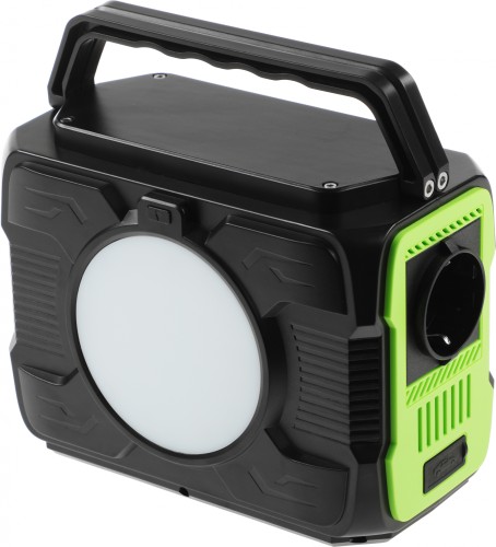Электростанция портативная Cactus CS-PCS144-EC5 40000mAh 5A 2xUSB черный/зеленый
