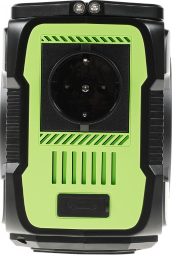 Электростанция портативная Cactus CS-PCS144-EC5 40000mAh 5A 2xUSB черный/зеленый