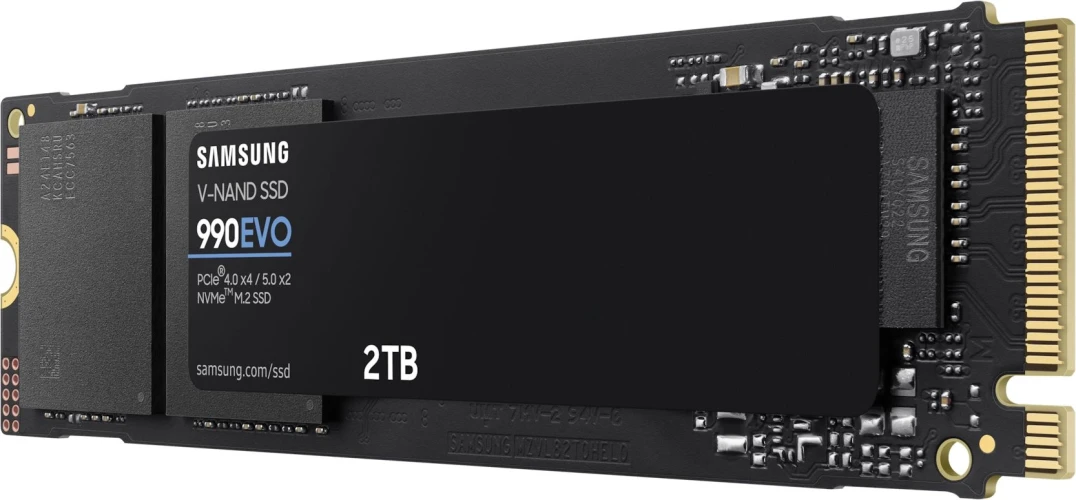 Накопитель SSD Samsung PCIe 4.0 x4 2TB MZ-V9E2T0BW 990 EVO M.2 2280