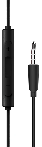 Гарнитура внутриканальные Edifier P205 1.2м черный проводные в ушной раковине