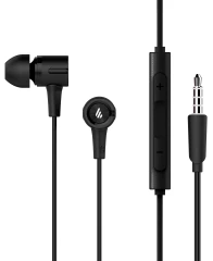 Гарнитура внутриканальные Edifier P205 1.2м черный проводные в ушной раковине