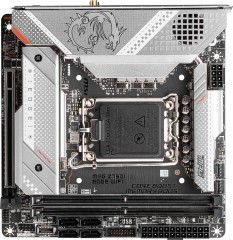 Материнская плата MSI MPG Z790I EDGE WIFI Soc-1700 Intel Z790 2xDDR5 mini-ITX AC`97 8ch(7.1) 2.5Gg RAID+HDMI+DP