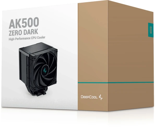 Устройство охлаждения(кулер) Deepcool AK500 Zero Dark Soc-AM5/AM4/1200/1700/1851 черный 4-pin 25.9-31.5dB Al+Cu 240W 1040gr Ret (R-AK500-BKNNMT-G-1)
