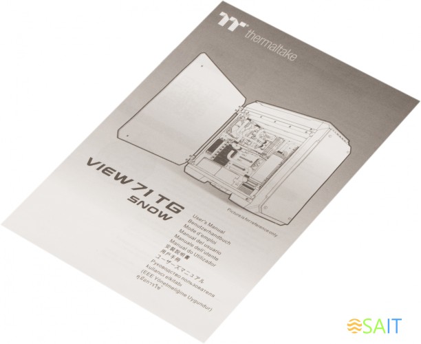 Корпус Thermaltake View 71 TG белый без БП ATX 9x120mm 4x140mm 2xUSB2.0 2xUSB3.0 audio bott PSU