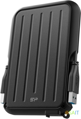 Жесткий диск Silicon Power USB 3.0 1Tb SP010TBPHD66SS3K Armor A66 2.5" черный