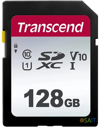 Флеш карта SDXC 128GB Transcend TS128GSDC300S w/o adapter
