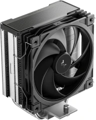 Устройство охлаждения(кулер) Deepcool AG400 G2 Soc-AM5/AM4/1200/1700/1851 серебристый/черный 4-pin 29.22dB Al+Cu 220W 631gr Ret (R-AG400-BKNPMG2-G)