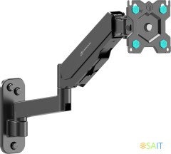 Кронштейн для телевизора Onkron G150 черный 13"-34" макс.8кг настенный поворот и наклон верт.перемещ.