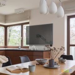 Кронштейн для телевизора Onkron G150 черный 13"-34" макс.8кг настенный поворот и наклон верт.перемещ.