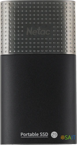 Накопитель SSD Netac USB-C 1Tb NT01Z9-001T-32BK Z9 1.8" черный