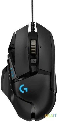 Мышь Logitech G502 Hero черный оптическая 25600dpi USB для ноутбука 9but (910-005474)