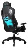 Кресло игровое Knight Outrid Smile черный эко.кожа с подголов. крестов. пластик
