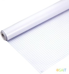 Пленка Deli EZ75319 Macaron для учебника с липк.сл. ПП гладкая прозр. 450мм x 9.1м