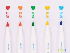 Фломастеры для керамики Deli SU100 Невентилируемый 5цв. коробка ПВХ (5шт.)