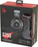 Наушники с микрофоном A4Tech Bloody G350 черный 2м мониторные USB оголовье (G350 USB/ BLACK)