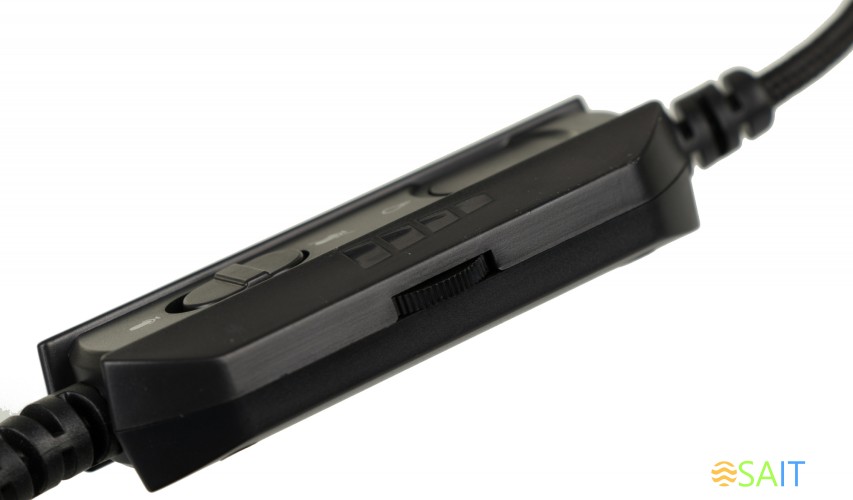 Наушники с микрофоном A4Tech Bloody G350 черный 2м мониторные USB оголовье (G350 USB/ BLACK)