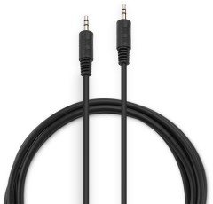 Кабель соединительный аудио Buro BAAC002-3 Jack 3.5 (m)/Jack 3.5 (m) 3м. черный