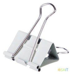 Зажимы Deli E8553S металл 32мм ассорти (упак.:24шт) пластиковая туба