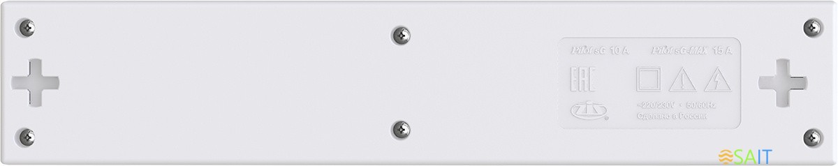 Сетевой фильтр Pilot SG 1.8м (5 розеток) белый (коробка)