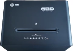 Шредер Cactus CS-SH-G9 черный (секр.P-4) фрагменты 18лист. 30лтр. скрепки скобы пл.карты CD