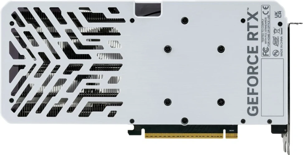 Видеокарта Palit PCI-E 5.0 PA-RTX5060Ti WHITE OC NVIDIA GeForce RTX 5060TI 8Gb 128bit GDDR7 2407/28000 HDMIx1 DPx3 HDCP Ret