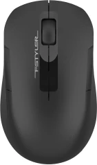 Мышь A4Tech Fstyler FG15CS Air2 черный оптическая 1200dpi silent беспров. USB для ноутбука 3but (FG15CS AIR2 BLACK)