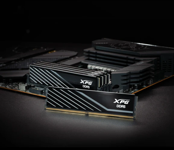 Память DDR5 16GB 5600MHz A-Data AX5U5600C4616G-SLABBK XPG Lancer Blade RTL Gaming PC5-44800 CL46 DIMM ECC 288-pin 1.1В kit dual rank с радиатором Ret