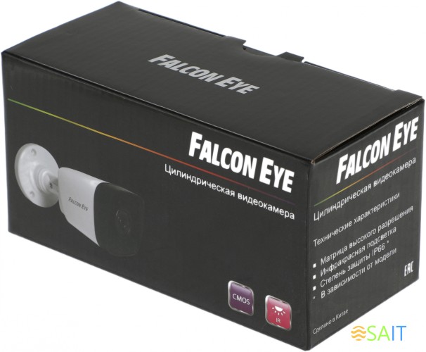 Камера видеонаблюдения аналоговая Falcon Eye FE-MHD-BP2e-20 2.8-2.8мм HD-CVI HD-TVI цв. корп.:белый