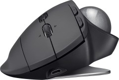 Трекбол Logitech Trackball MX Ergo графитовый оптическая 2048dpi беспров. BT/Radio USB 6but (910-005182)