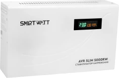 Стабилизатор напряжения Smartwatt AVR Slim 5000RW 5000ВА белый