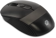 Мышь Оклик 310MW черный/серый оптическая 3200dpi беспров. USB для ноутбука 4but (1869088)