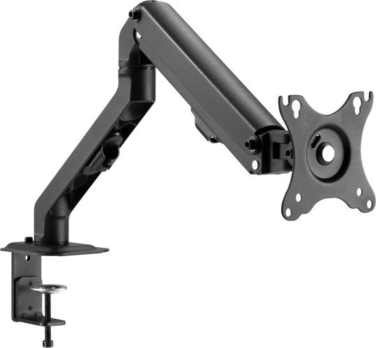 Кронштейн для мониторов Ultramounts UM728 черный 17"-27" макс.7кг крепление к столешнице поворот и наклон