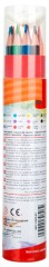 Карандаши цв. Deli EC00307 ColoRun трехгран. тополь 12цв. карт.тубус
