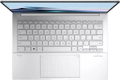 Ноутбук Asus Zenbook 14 OLED UX3405MA-QD488W Core Ultra 7 155H 16Gb SSD1Tb Intel Arc 14" OLED FHD+ (1920x1200) Windows 11 Home silver WiFi BT Cam Bag (90NB11R2-M00SS0)