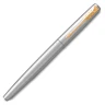Ручка перьев. Parker Jotter Core F691 (2030948) Stainless Steel GT M сталь нержавеющая подар.кор.