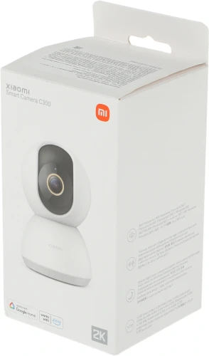 Камера видеонаблюдения IP Xiaomi Smart Camera C300 Wi-Fi цв. корп.:белый (BHR6540GL)