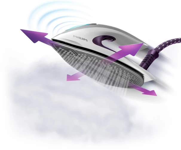 Парогенератор Philips GC9660/30 2700Вт фиолетовый/белый