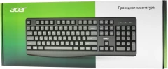 Клавиатура Acer OKW301 черный USB Multimedia для ноутбука (ZL.KBDCC.01A)