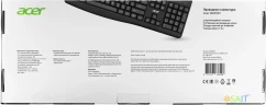 Клавиатура Acer OKW301 черный USB Multimedia для ноутбука (ZL.KBDCC.01A)