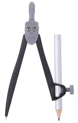 Циркуль Deli EG20804 металл в компл.:карандаш