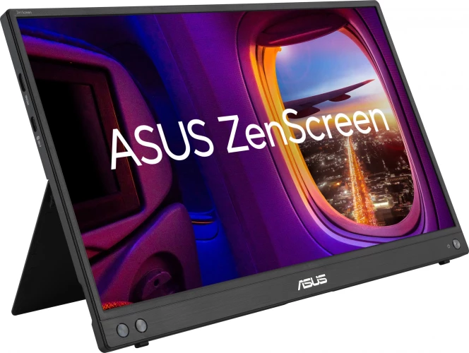 Монитор Asus 15.6" ZenScreen MB16AHV черный IPS LED 16:9 HDMI матовая 250cd 178гр/178гр 1920x1080 60Hz FHD USB 0.9кг