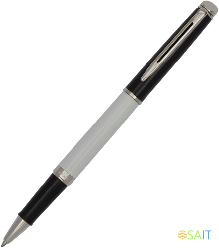 Ручка роллер Waterman Hemisphere Colour Blocking (2202845) черн/белый F черн. черн. подар.кор.