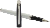 Ручка роллер Waterman Hemisphere Colour Blocking (2202845) черн/белый F черн. черн. подар.кор.