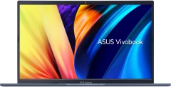 Ноутбук Asus VivoBook X1502ZA-BQ2345 Core i7 12700H 16Gb SSD512Gb Intel Iris Xe graphics 15.6&quot; IPS FHD (1920x1080) noOS blue WiFi BT Cam (90NB0VX1-M03780)