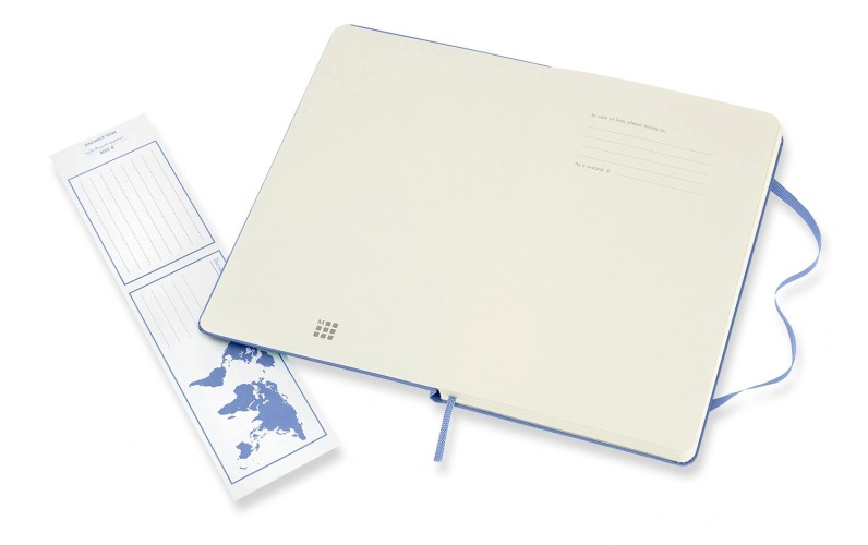 Блокнот Moleskine CLASSIC QP060B42 Large 130х210мм 240стр. линейка твердая обложка голубая гортензия