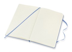 Блокнот Moleskine CLASSIC QP060B42 Large 130х210мм 240стр. линейка твердая обложка голубая гортензия
