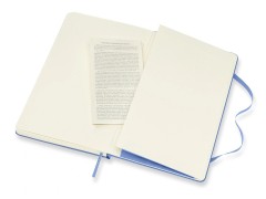 Блокнот Moleskine CLASSIC QP060B42 Large 130х210мм 240стр. линейка твердая обложка голубая гортензия